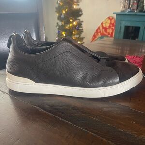 Men's Brown Zegna slide Sneakers